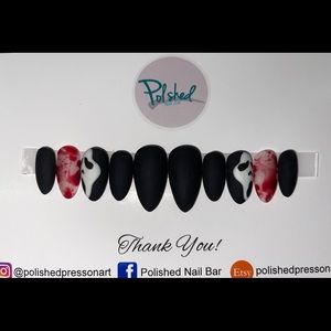 Custom gel press ons